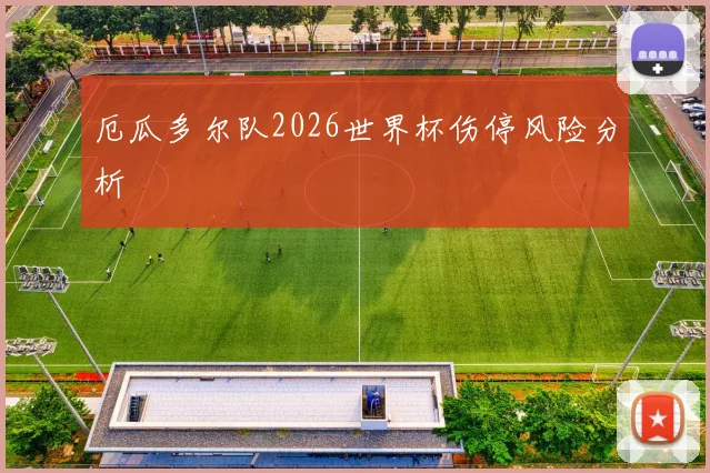 厄瓜多尔队2026世界杯伤停风险分析
